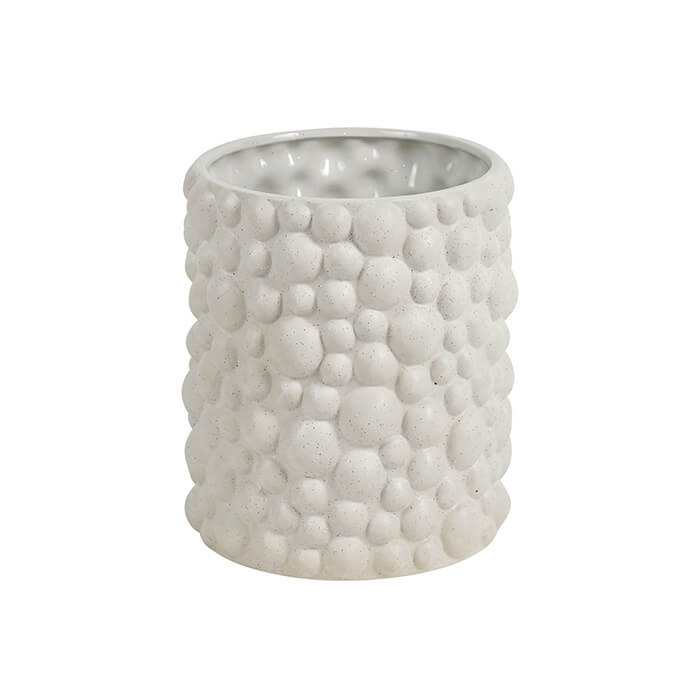 Ola Stone White Bubble Vase - Blossom With Love